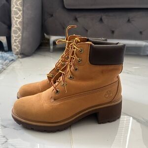 Timberland Women's Brown Lace-Up Boots